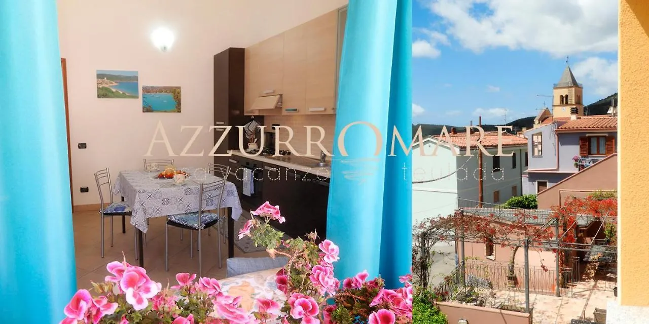 公寓 Azzurromare Casa Vacanze 特乌拉达 意大利